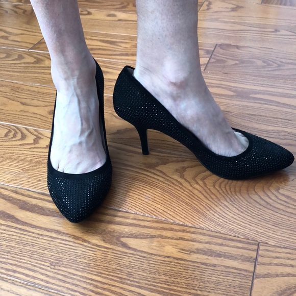 Sparkly black heels - Picture 2 of 6